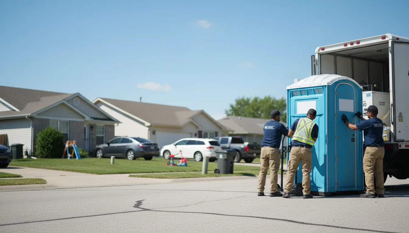 Standard Porta Potty Rentals in Hudsonville, MI near me